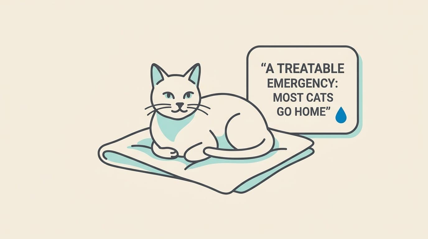 What Happens at the Vet: Unblocking, the Catheter and the Hospital Stay