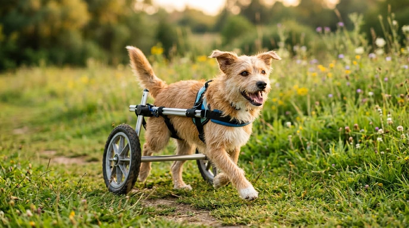 Life on Wheels: Choosing and Using a Dog Wheelchair