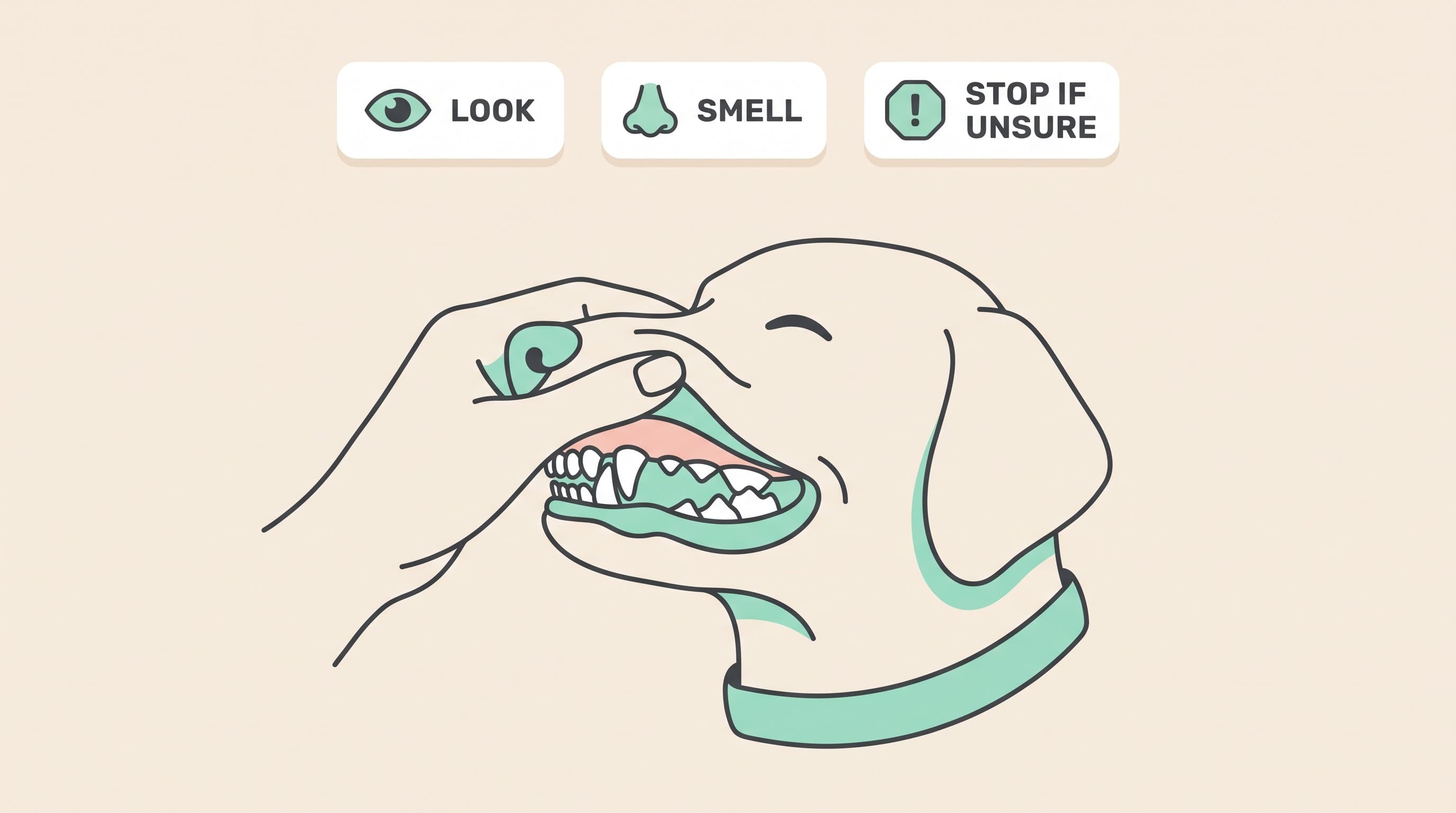 How to check your pet's mouth at home