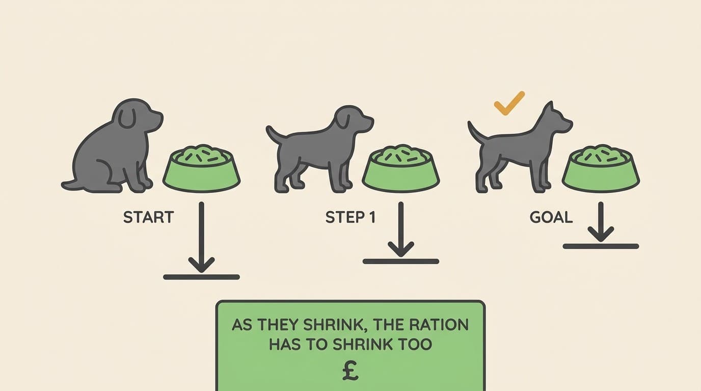 Recalculating as they shrink: why the ration has to change