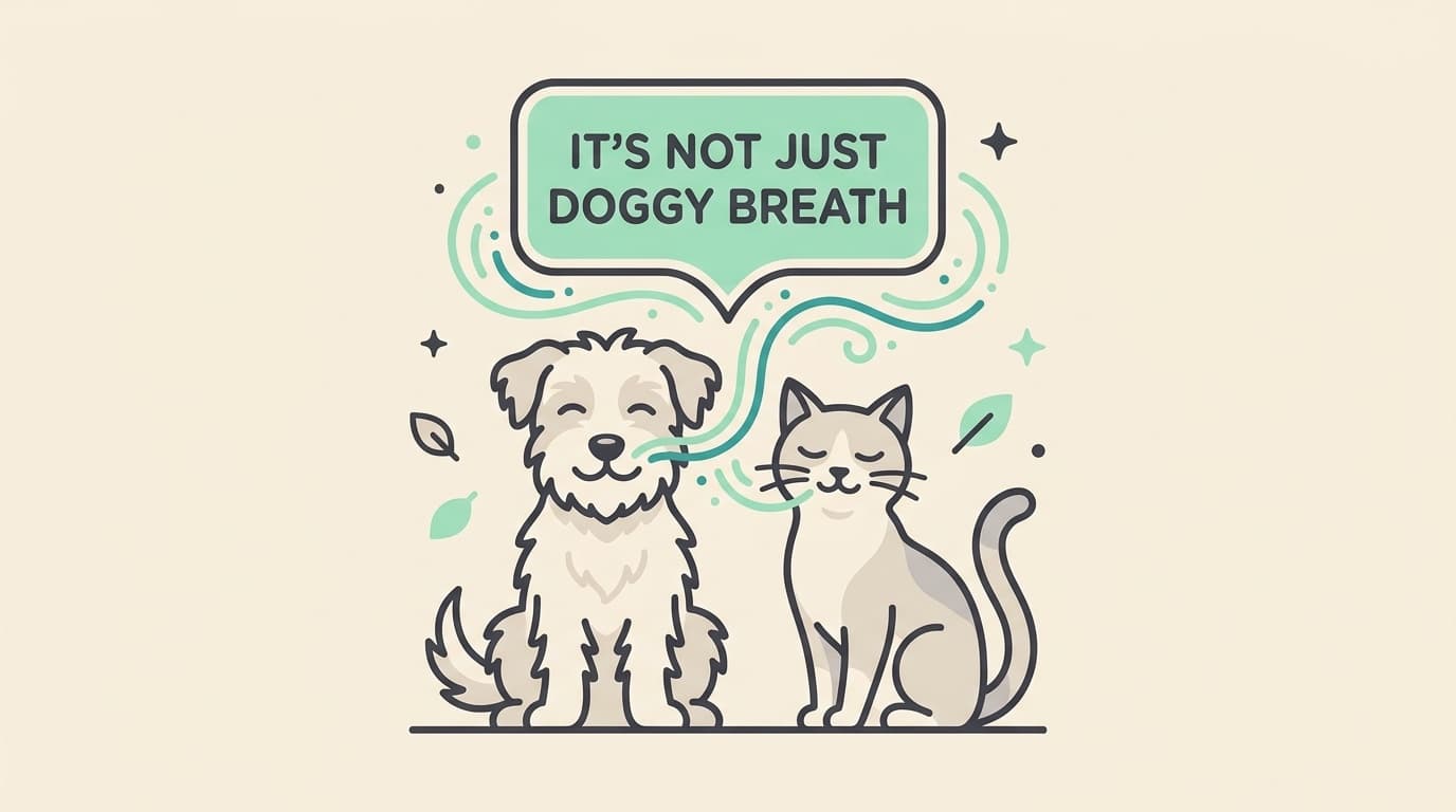 Bad breath: when it's more than "doggy breath"