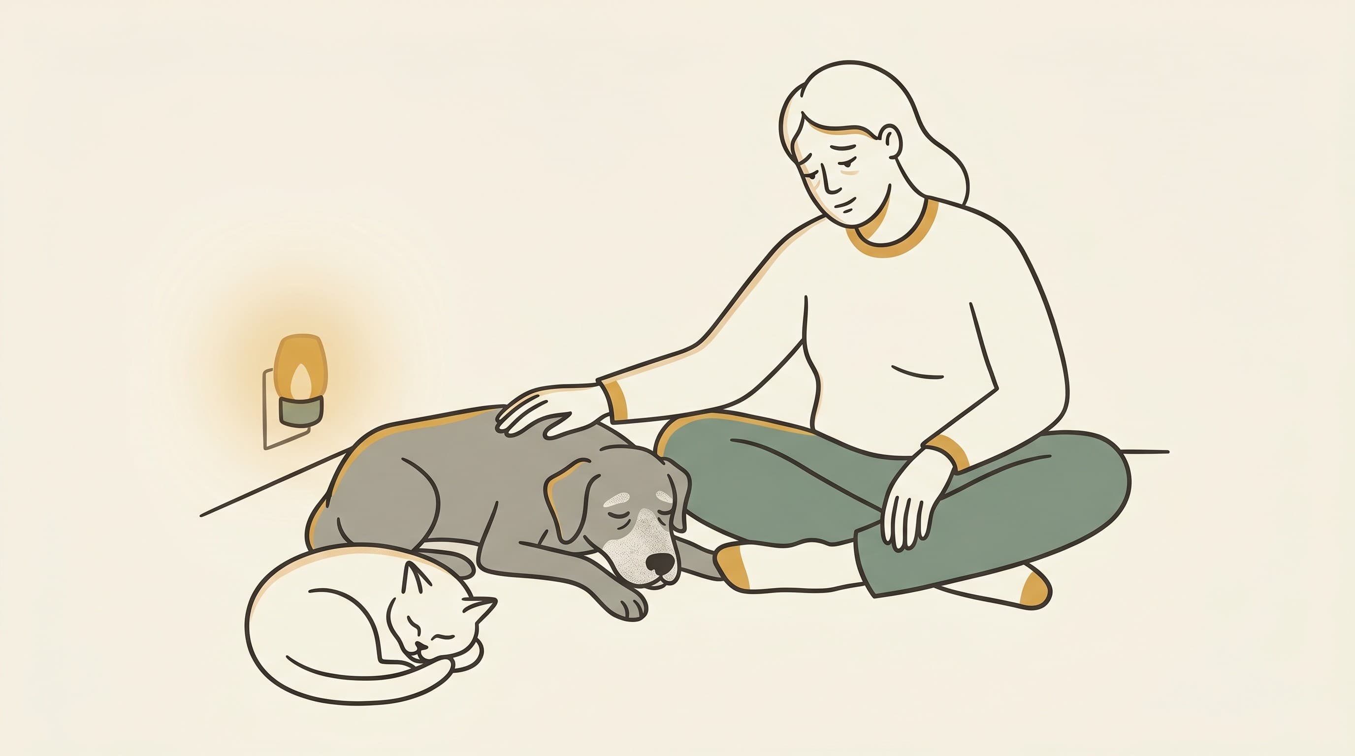 You are not a bad owner: caring for the carer of a senior pet