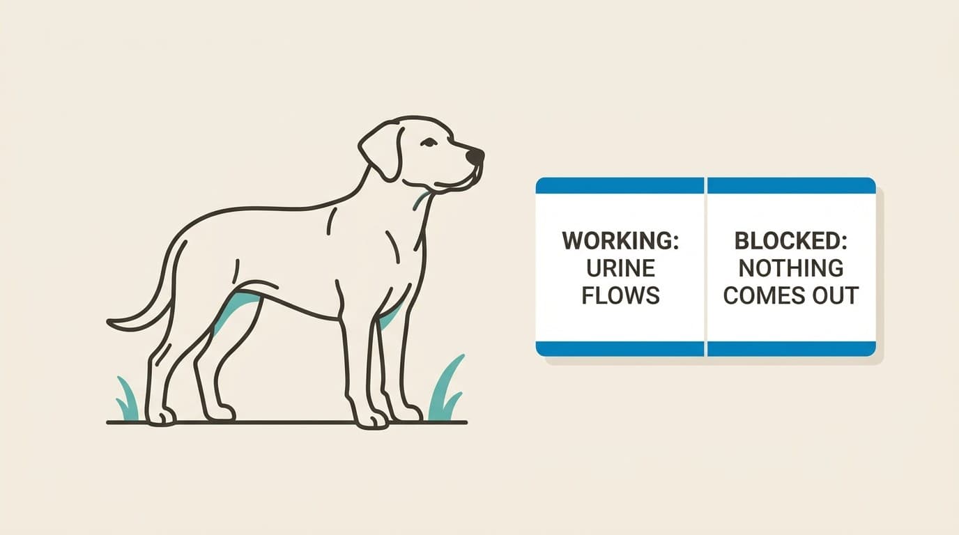 Can Dogs Get Blocked Too? Urethral Obstruction in Male Dogs