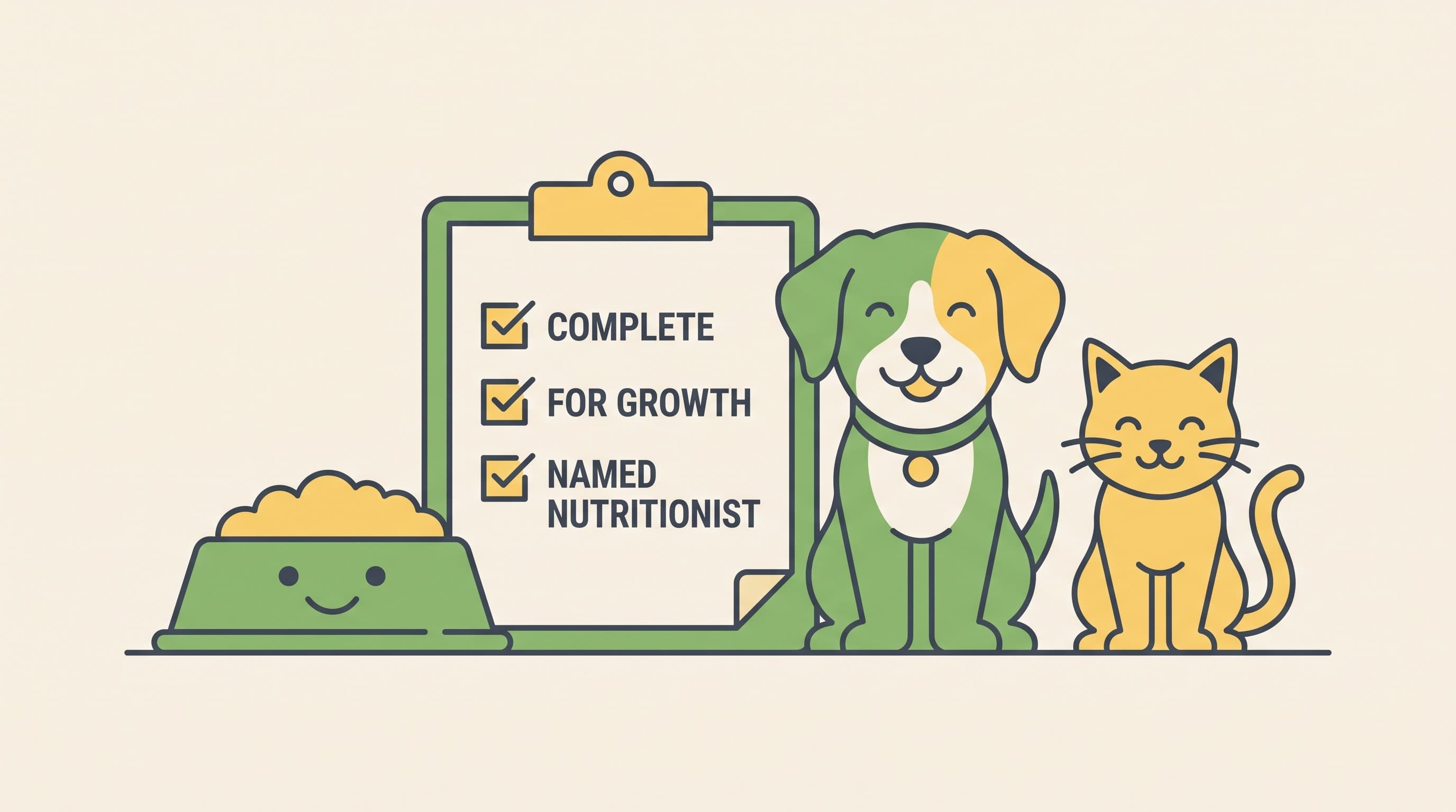 Feeding a puppy or kitten: how much, how often, and switching food