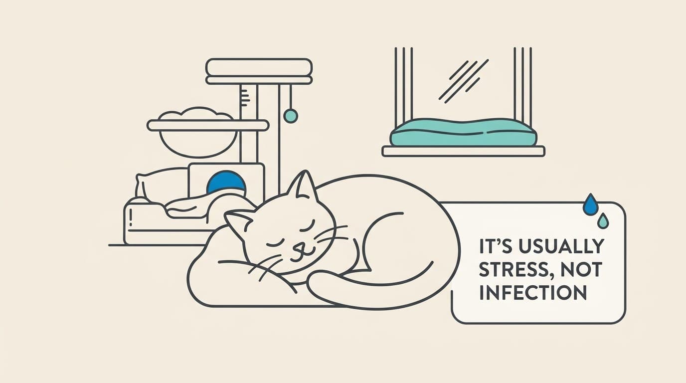 Feline Idiopathic Cystitis: Why Stress Gives Your Cat a Sore Bladder