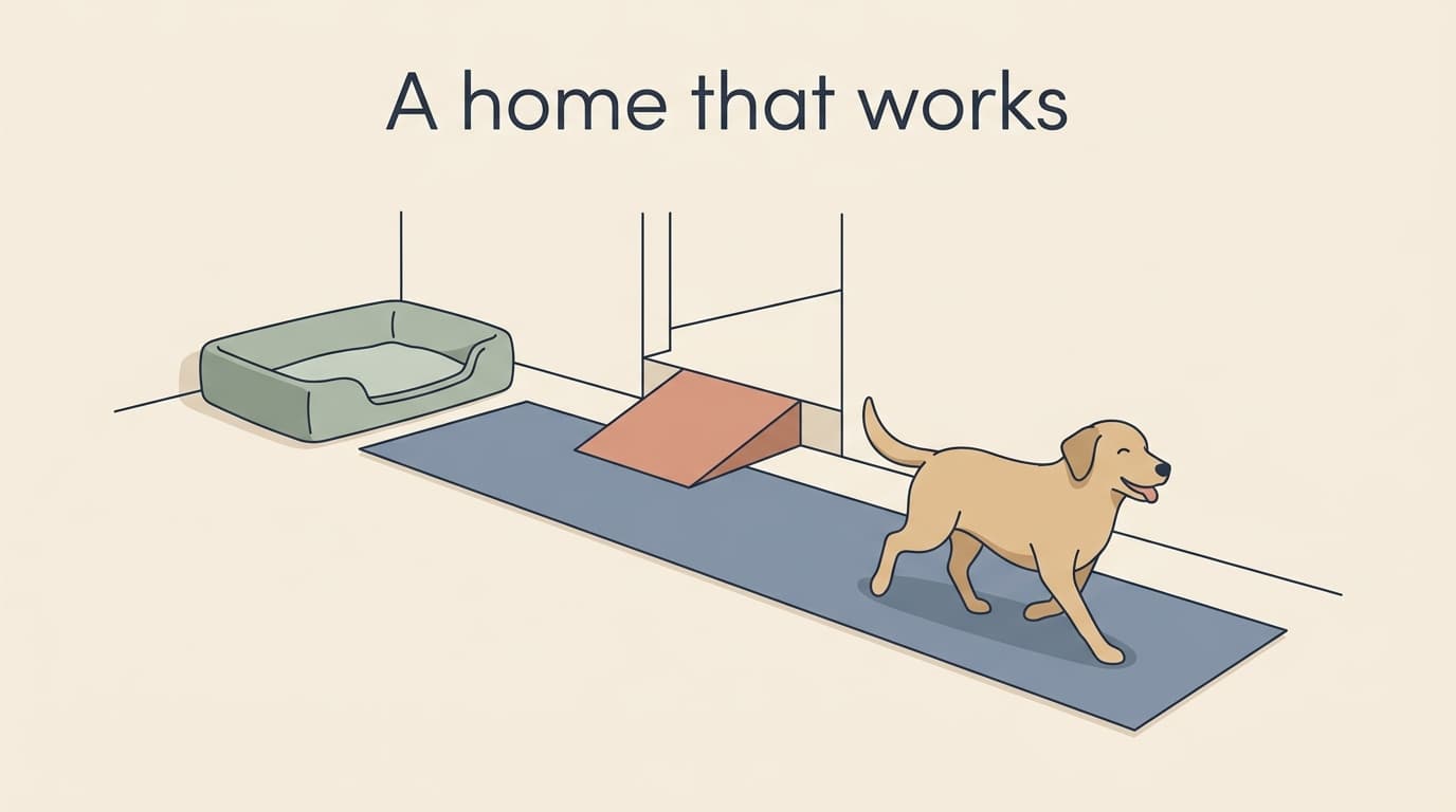 Adapting Your Home for a Mobility-Impaired Dog