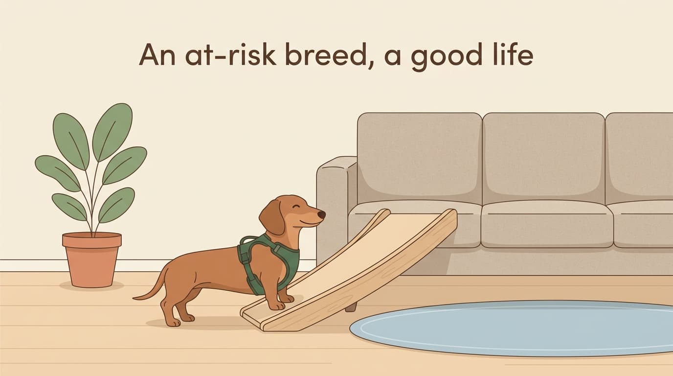 Protecting an At-Risk Dog: Weight, Ramps, Harness, and the Evidence