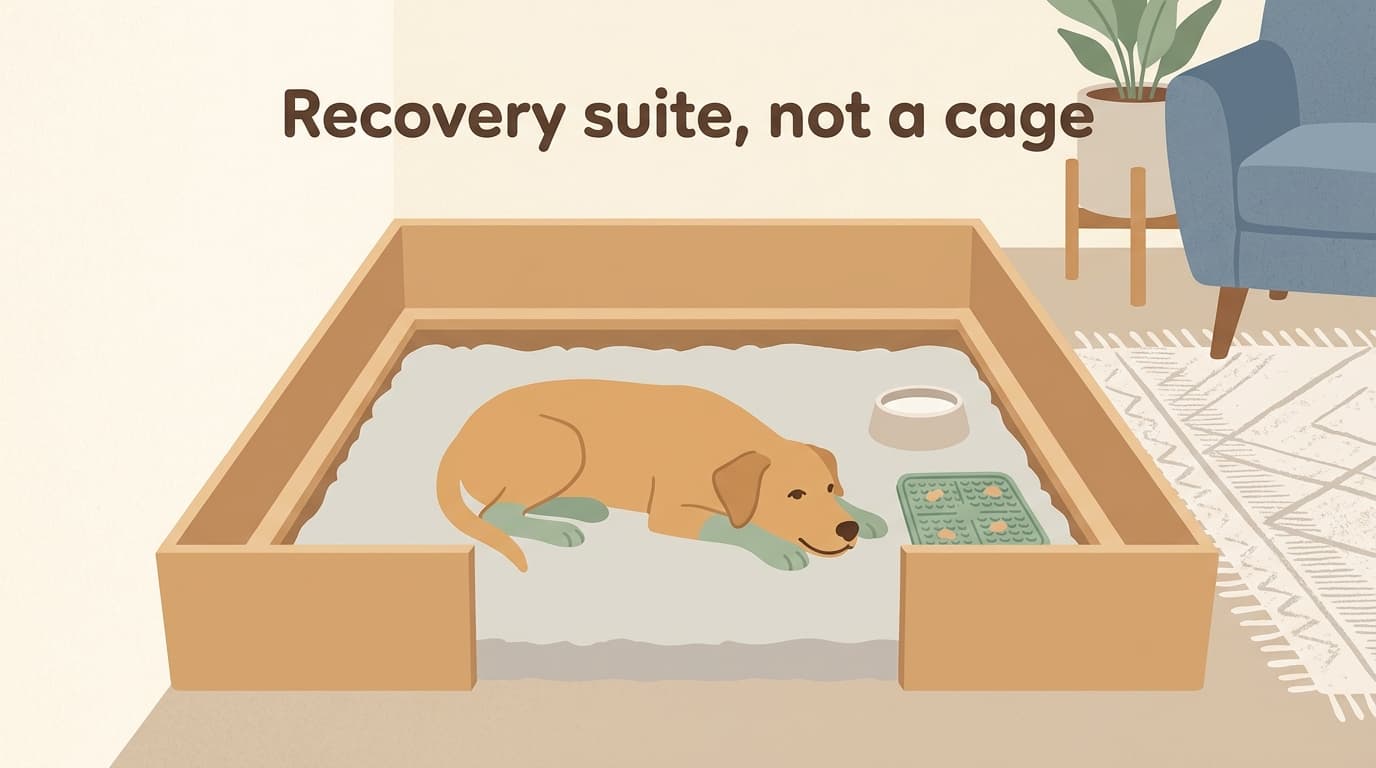 Strict Crate Rest for IVDD, Done Properly (and How to Survive It)
