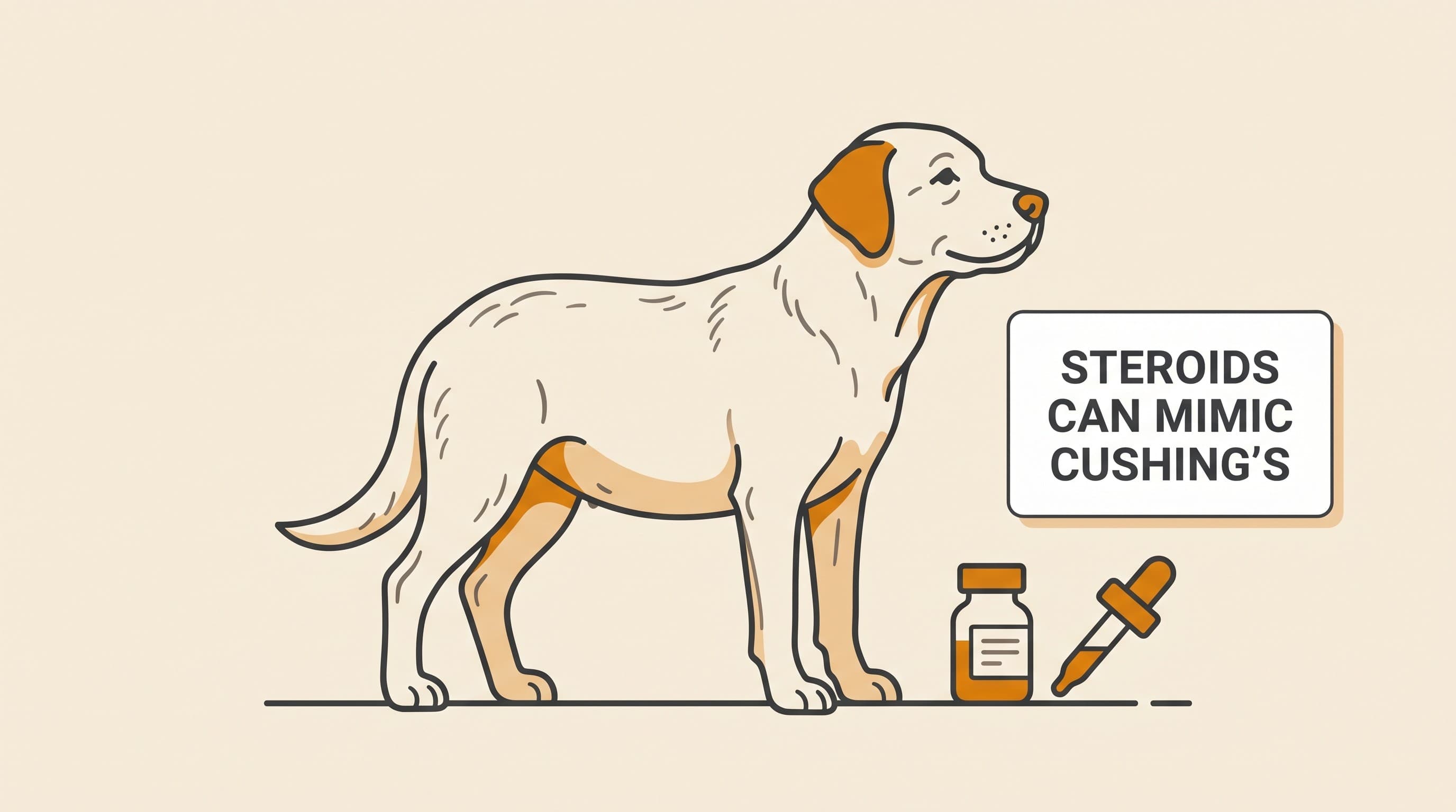 Cushing's from steroids: the iatrogenic kind owners cause by accident
