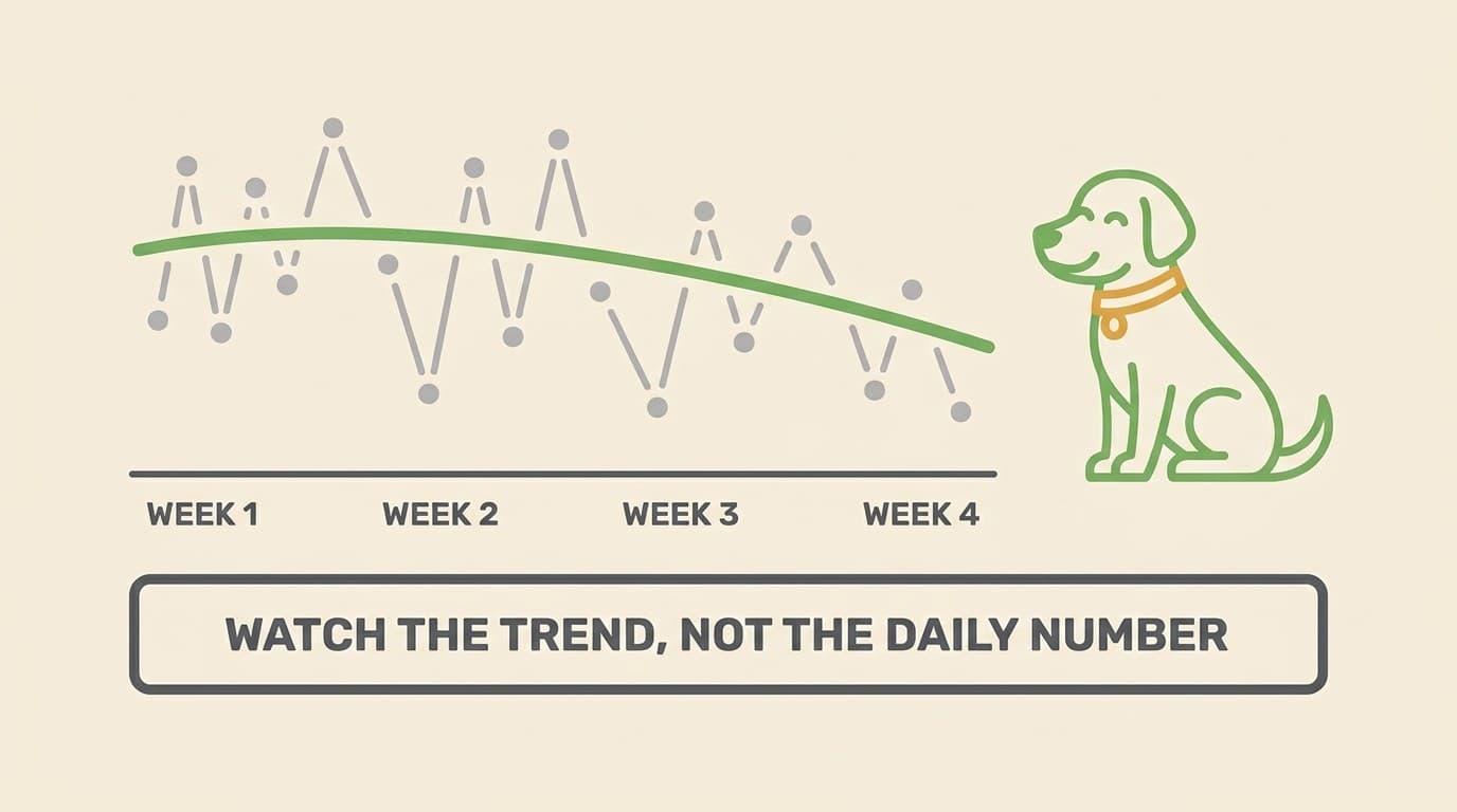 Is it working? Reading the trend, not the daily number