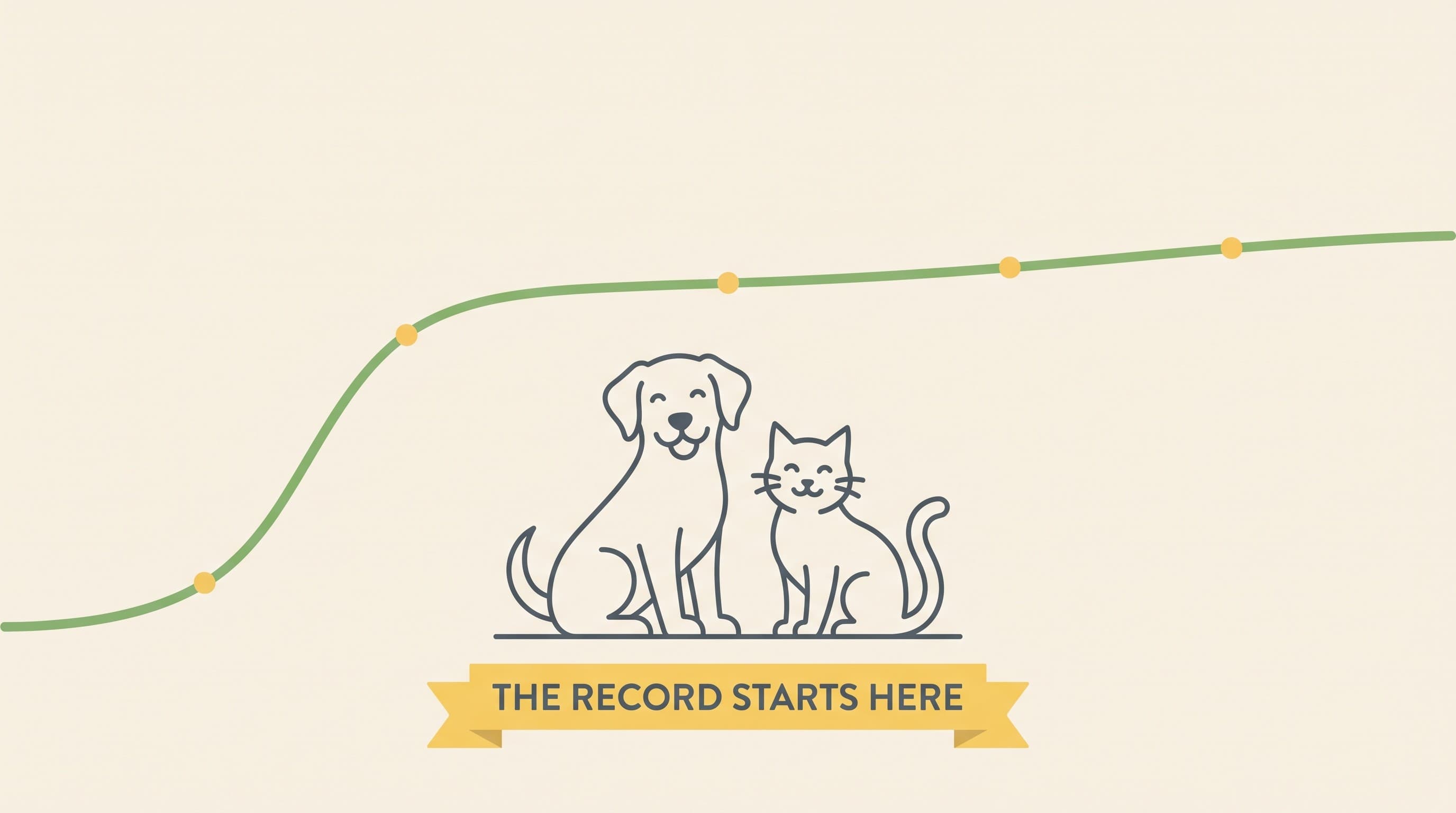 What "done" looks like: your pet's lifetime record