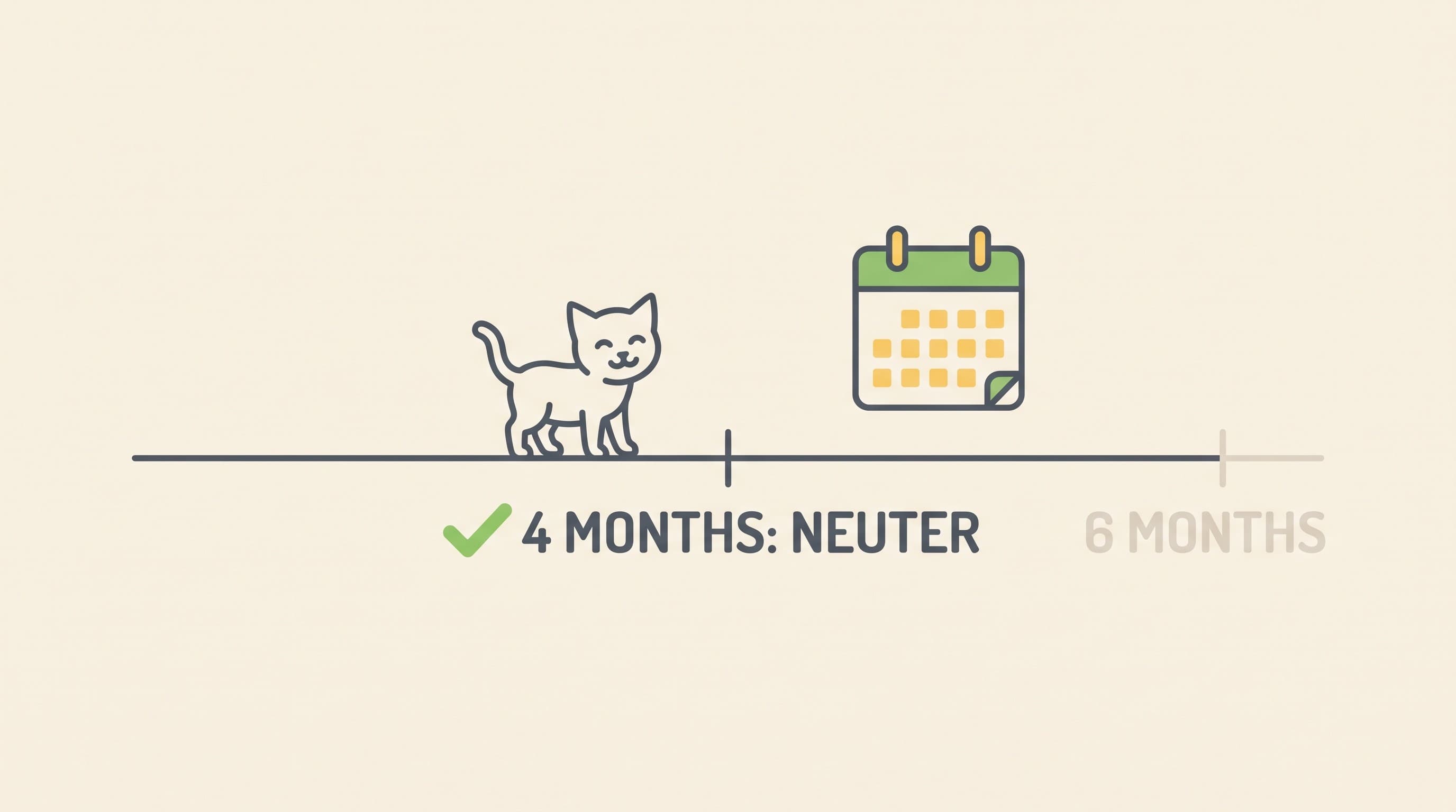 When to neuter your cat: the four-month myth-buster