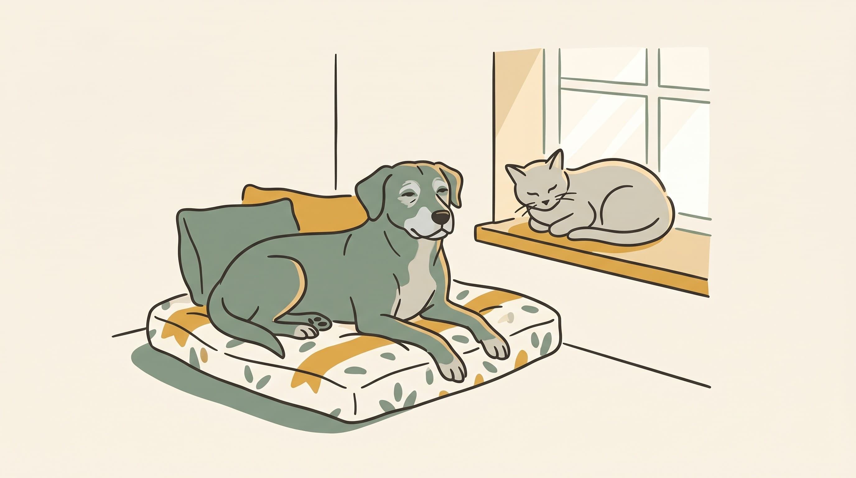 Is it pain, age, or disease? Reading the slowdown in an older pet
