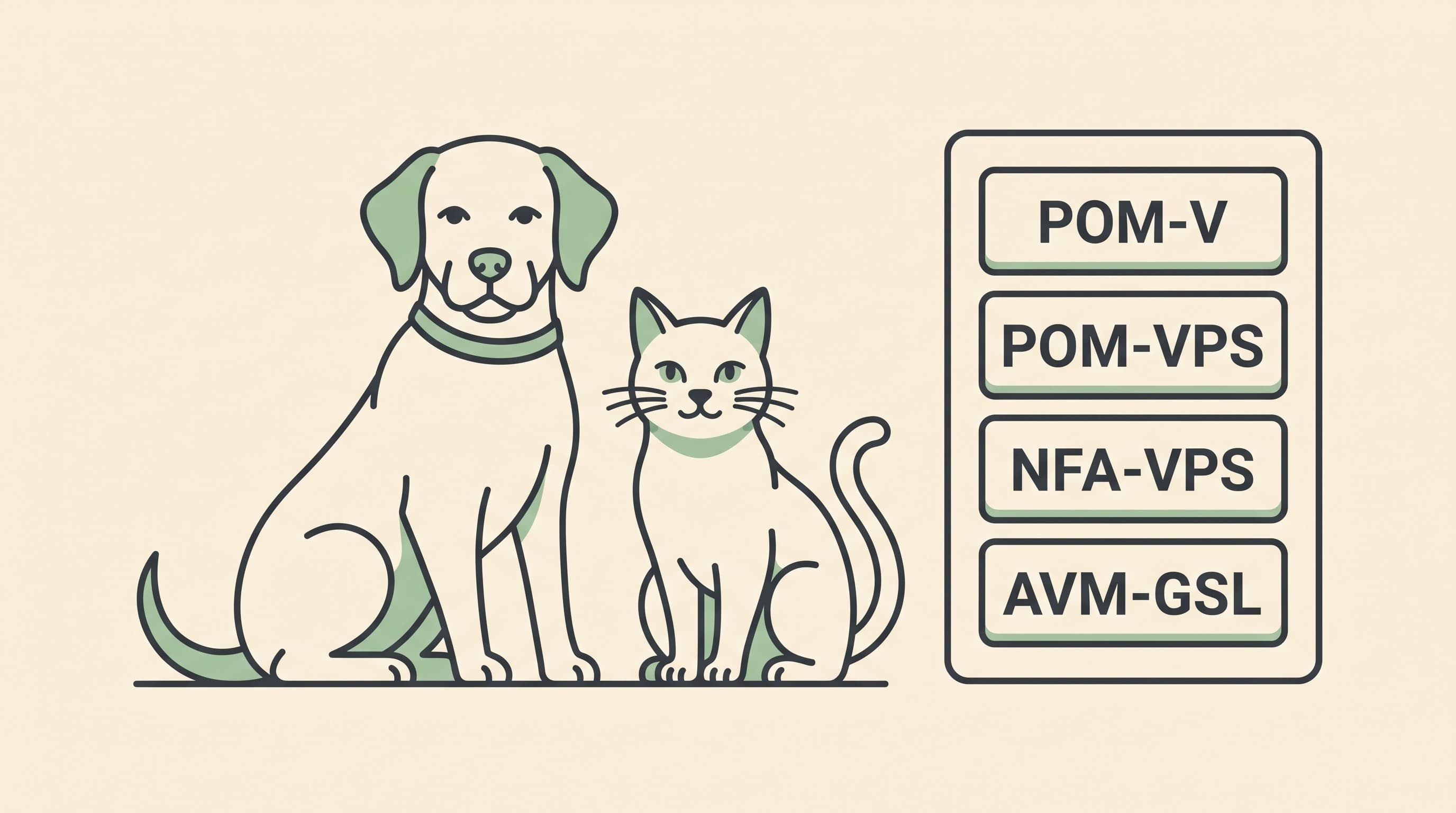 POM-V, NFA-VPS, AVM-GSL: Pet Medicine Categories Decoded