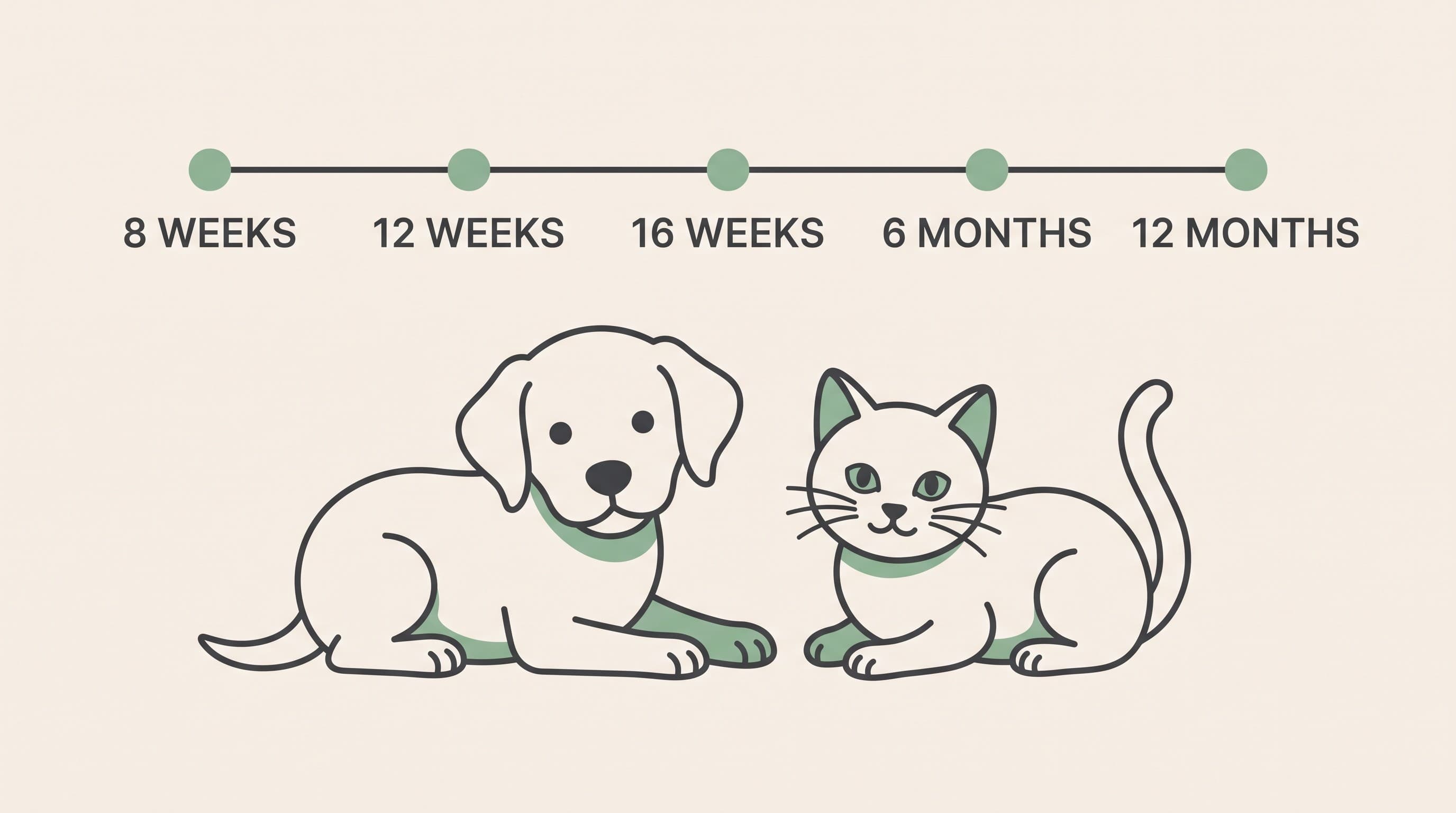 The First-Year Roadmap for Puppies and Kittens