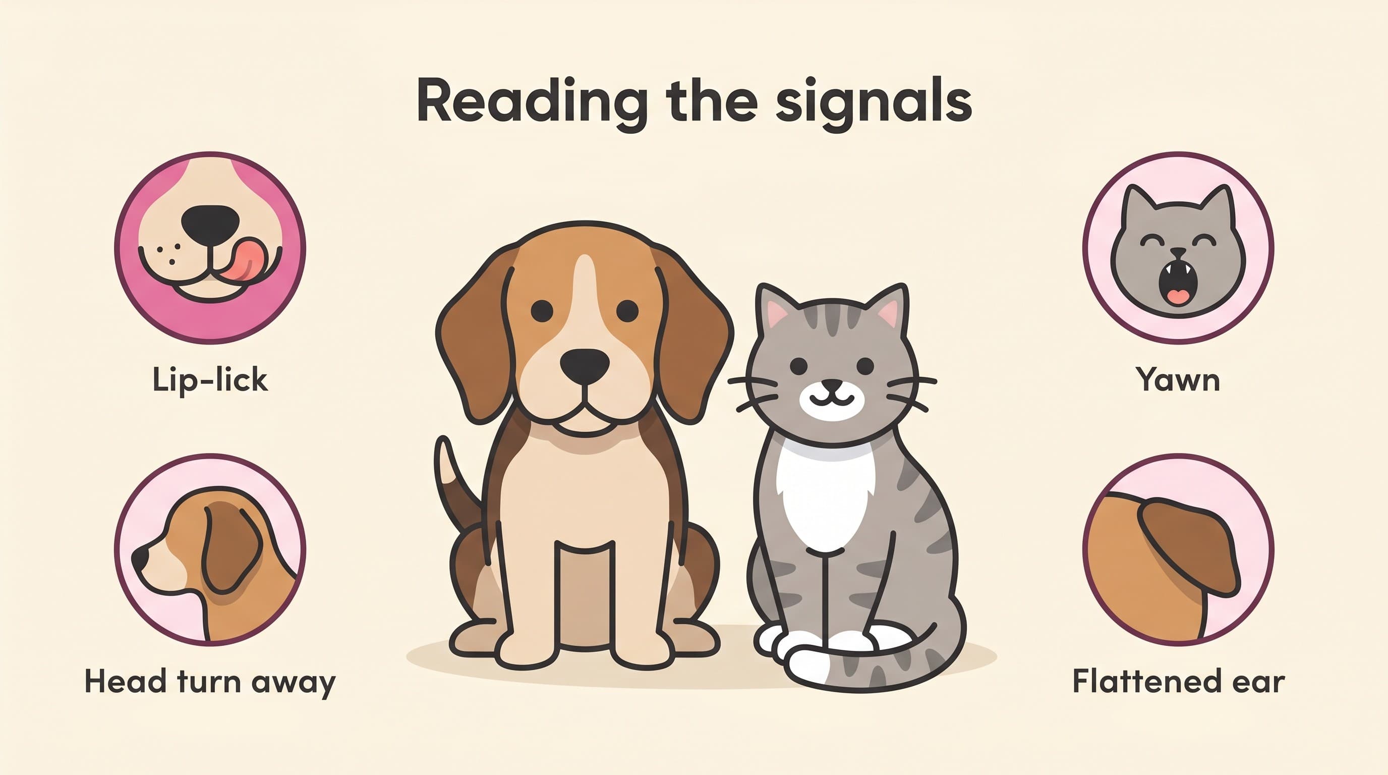 Reading your pet: body language and the early warning signs