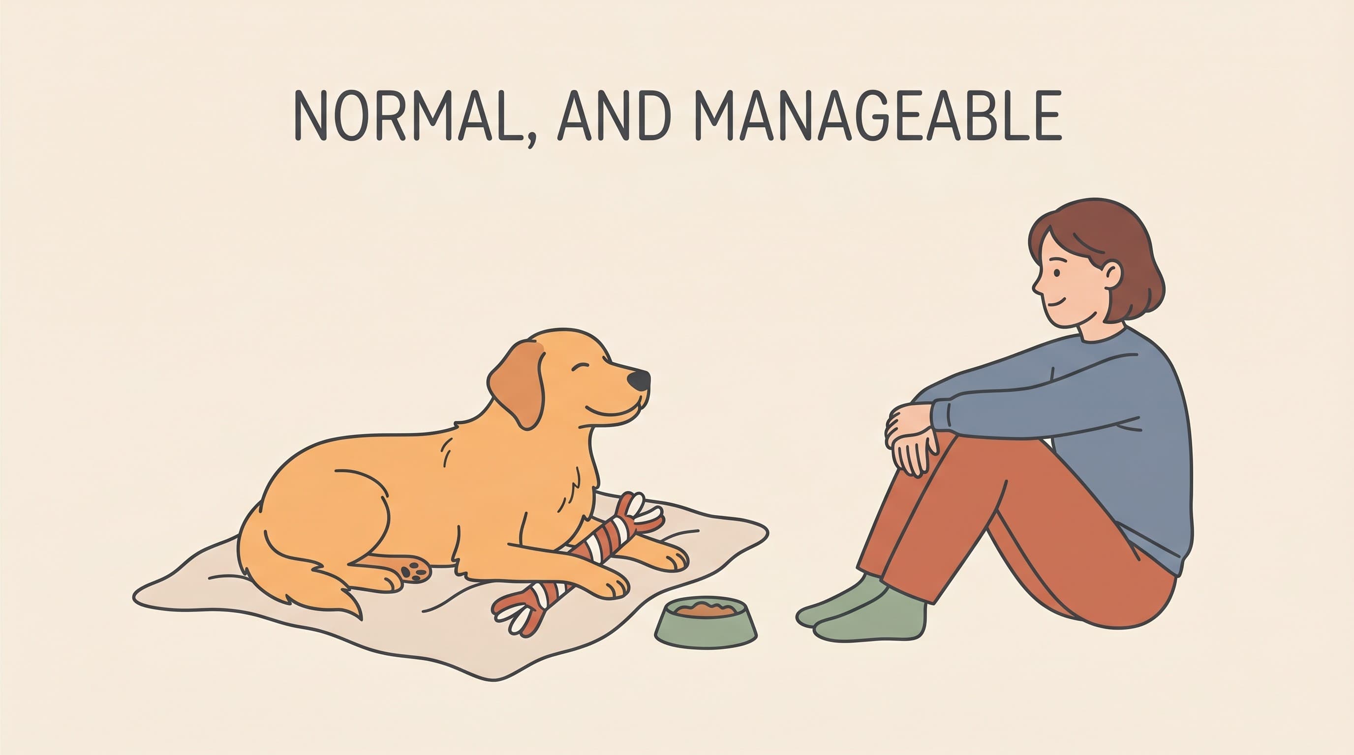 Resource guarding: food, toys and space, and how to handle it safely