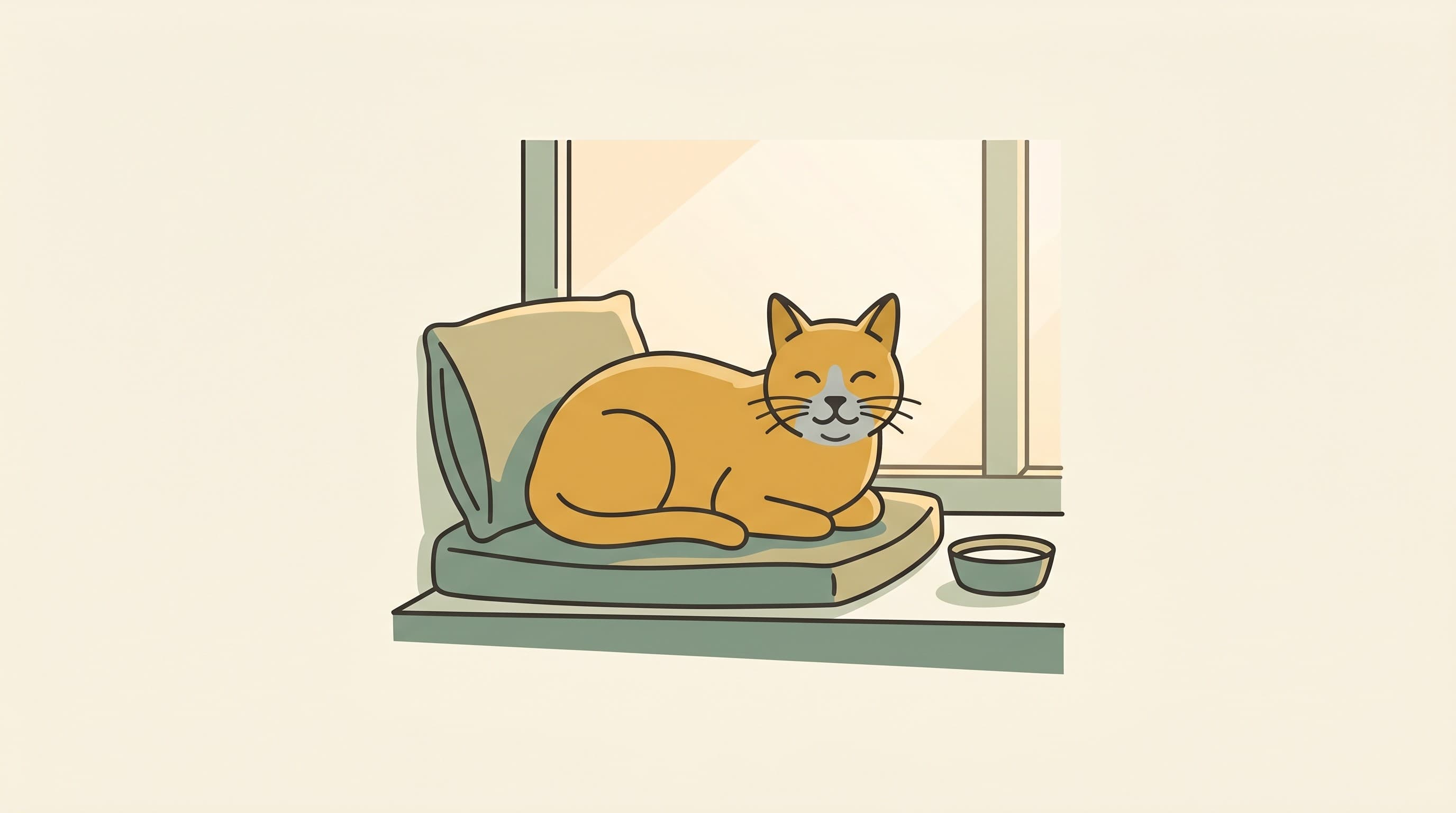The senior cat with kidney disease and an overactive thyroid