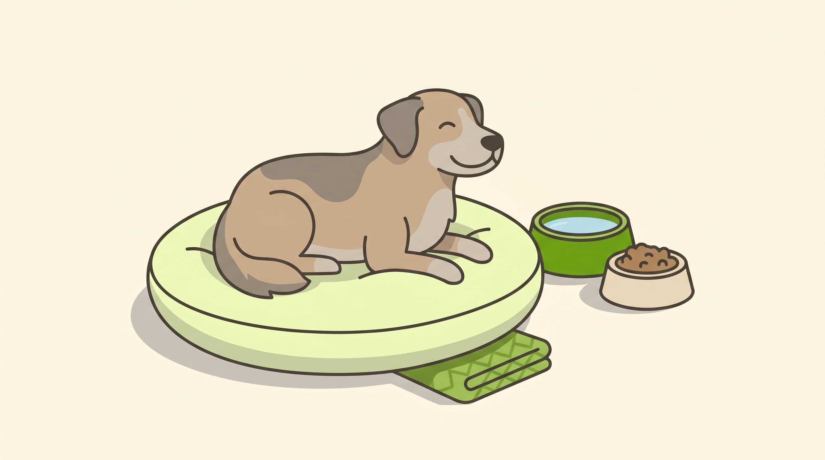 When can you treat a tummy upset at home, and when must you call the vet?
