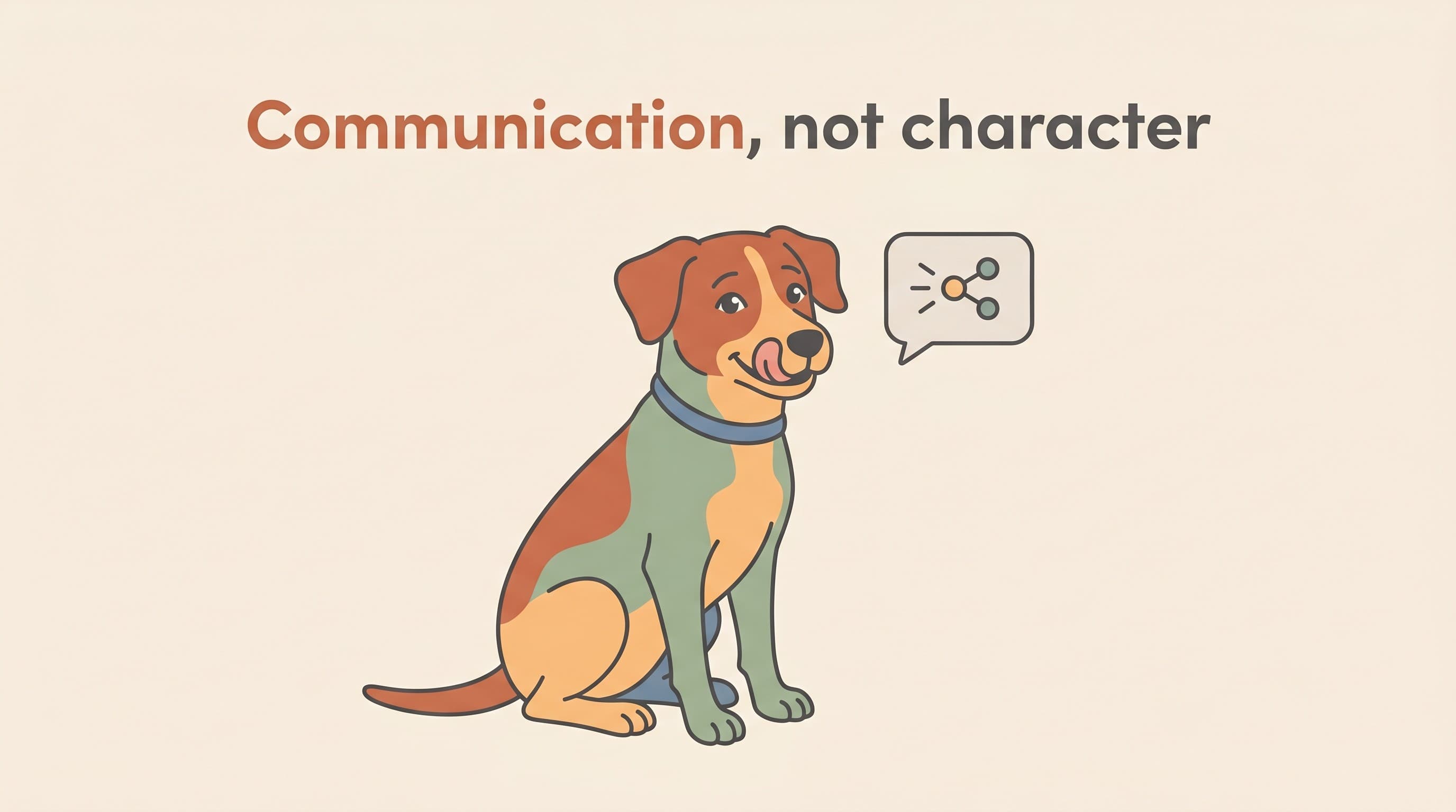 Understanding aggression: it is communication, not character