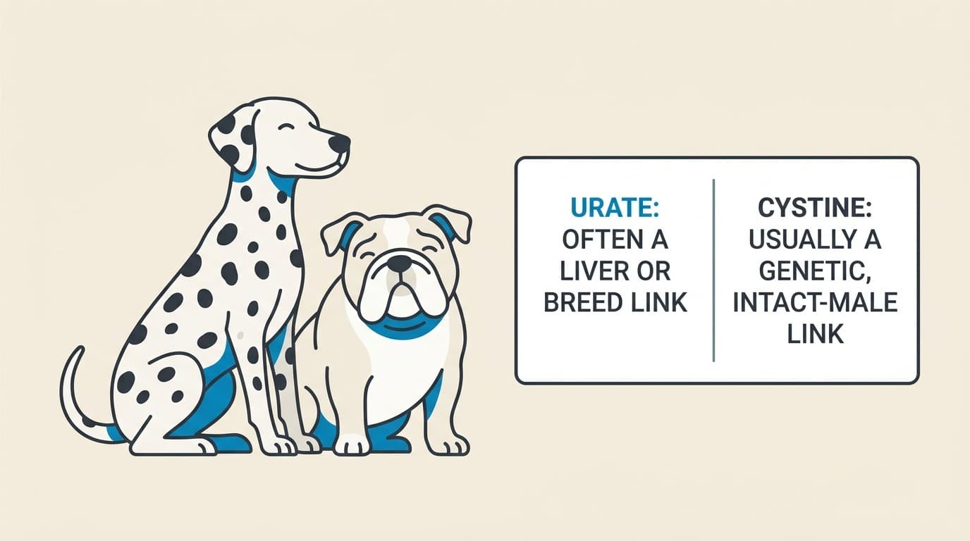 The Other Stones: Urate, Cystine and the Breed and Liver Links