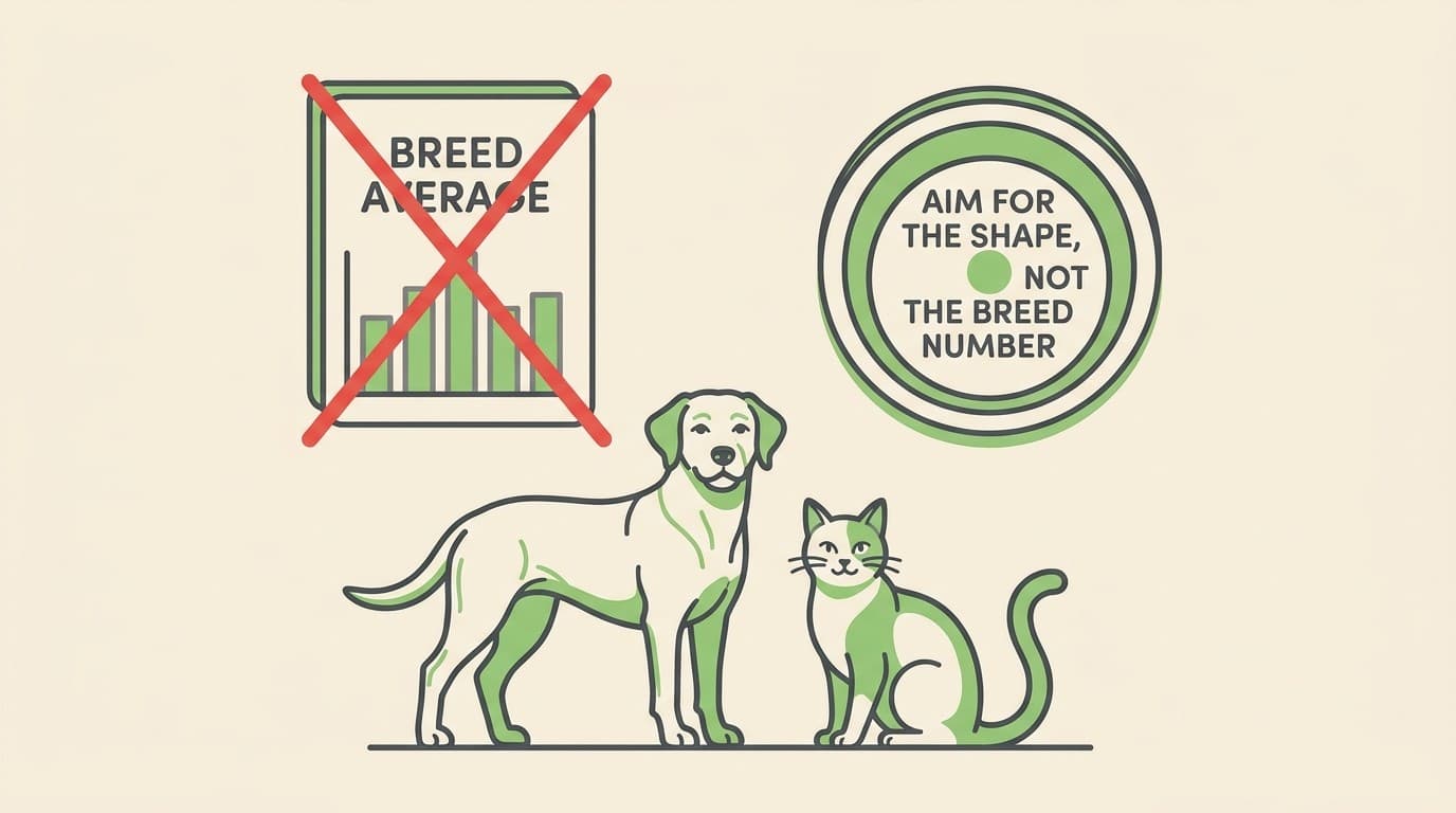 What should my pet actually weigh? Finding the ideal