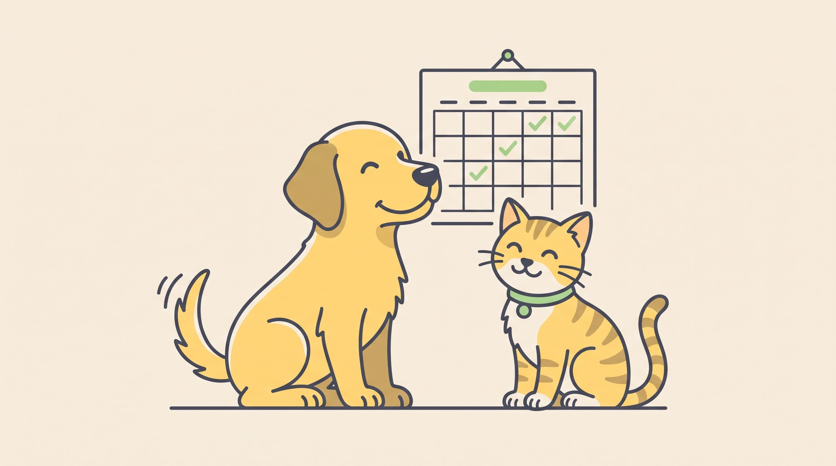 Worming and flea control in the first year