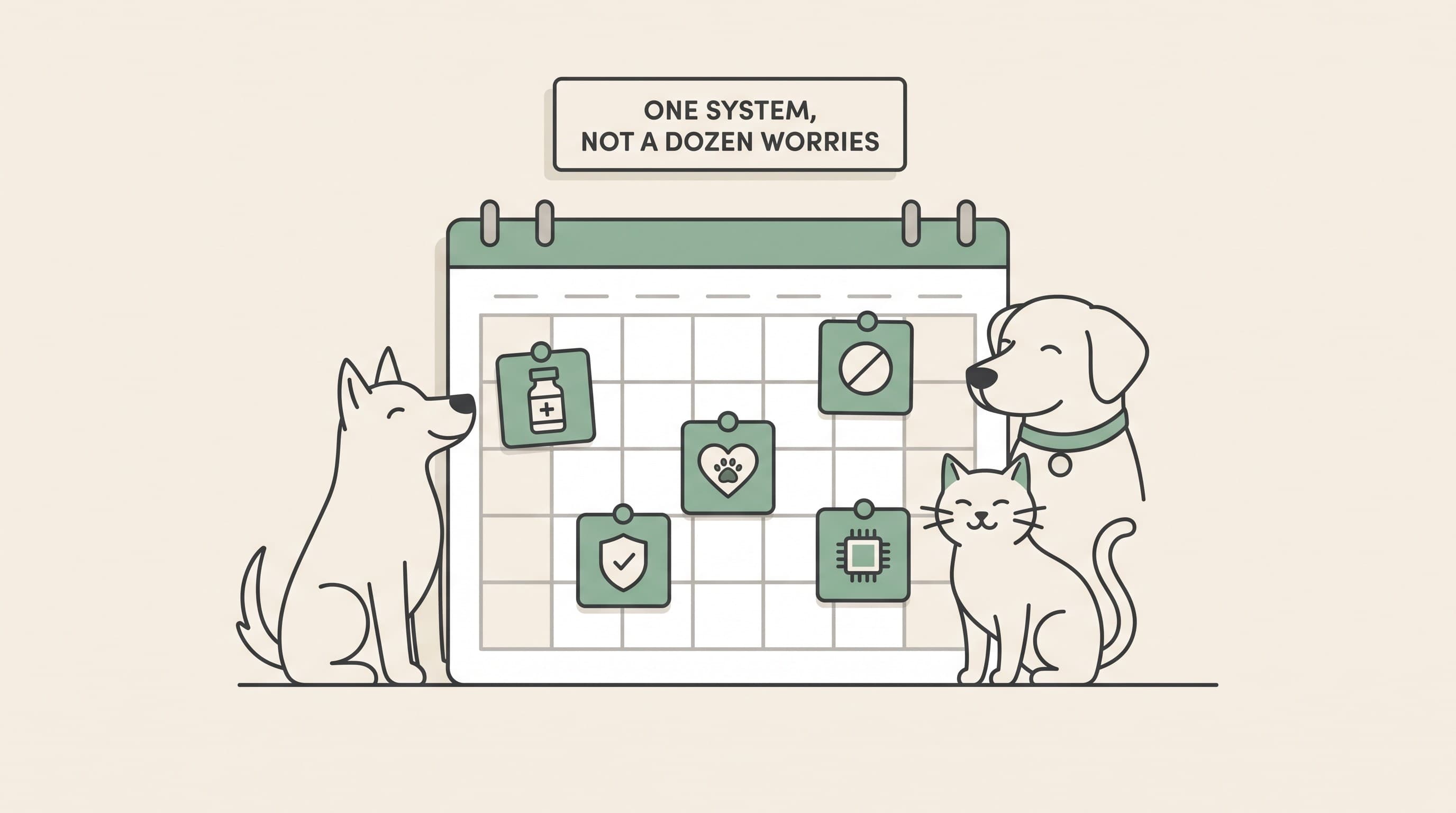 Building Your Pet's Prevention Calendar
