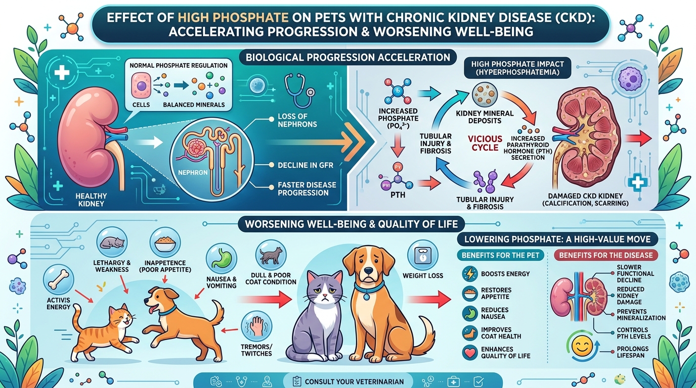 Why controlling phosphate improves survival and comfort in kidney disease