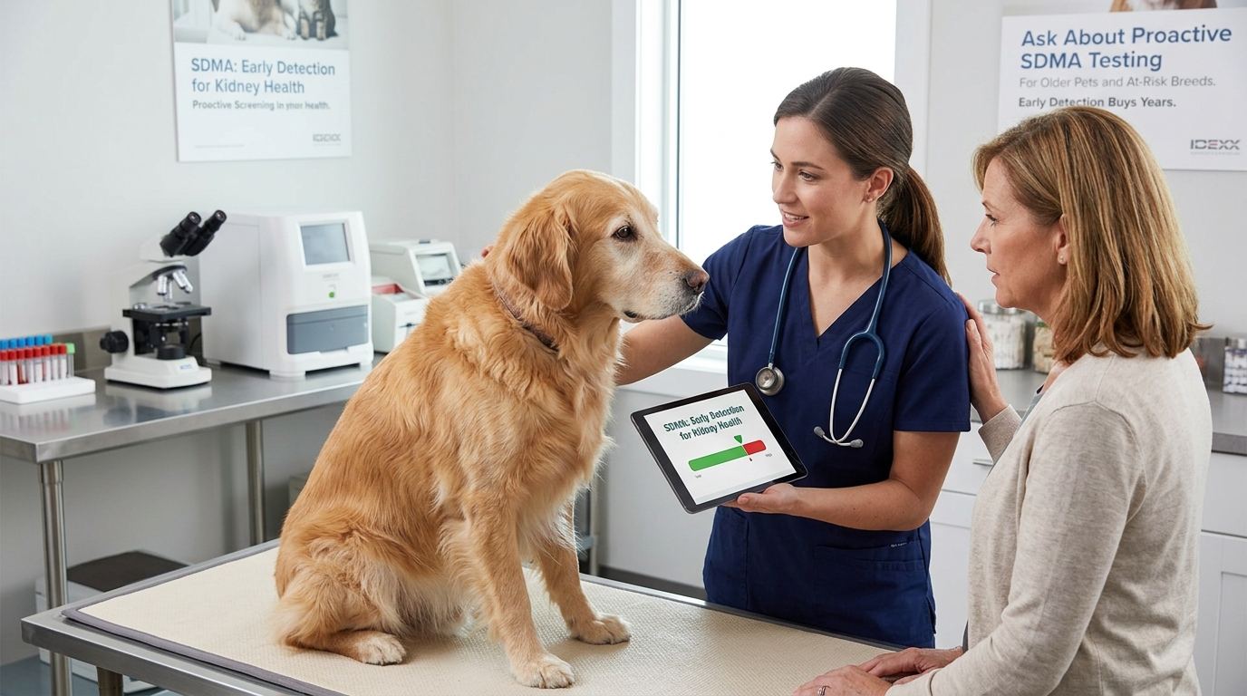 When to ask your vet for an SDMA kidney test