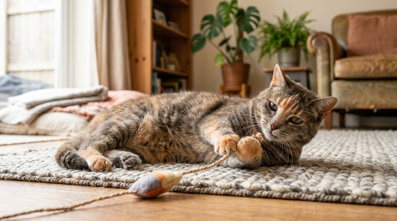 Keeping an Arthritic Cat Active and Engaged