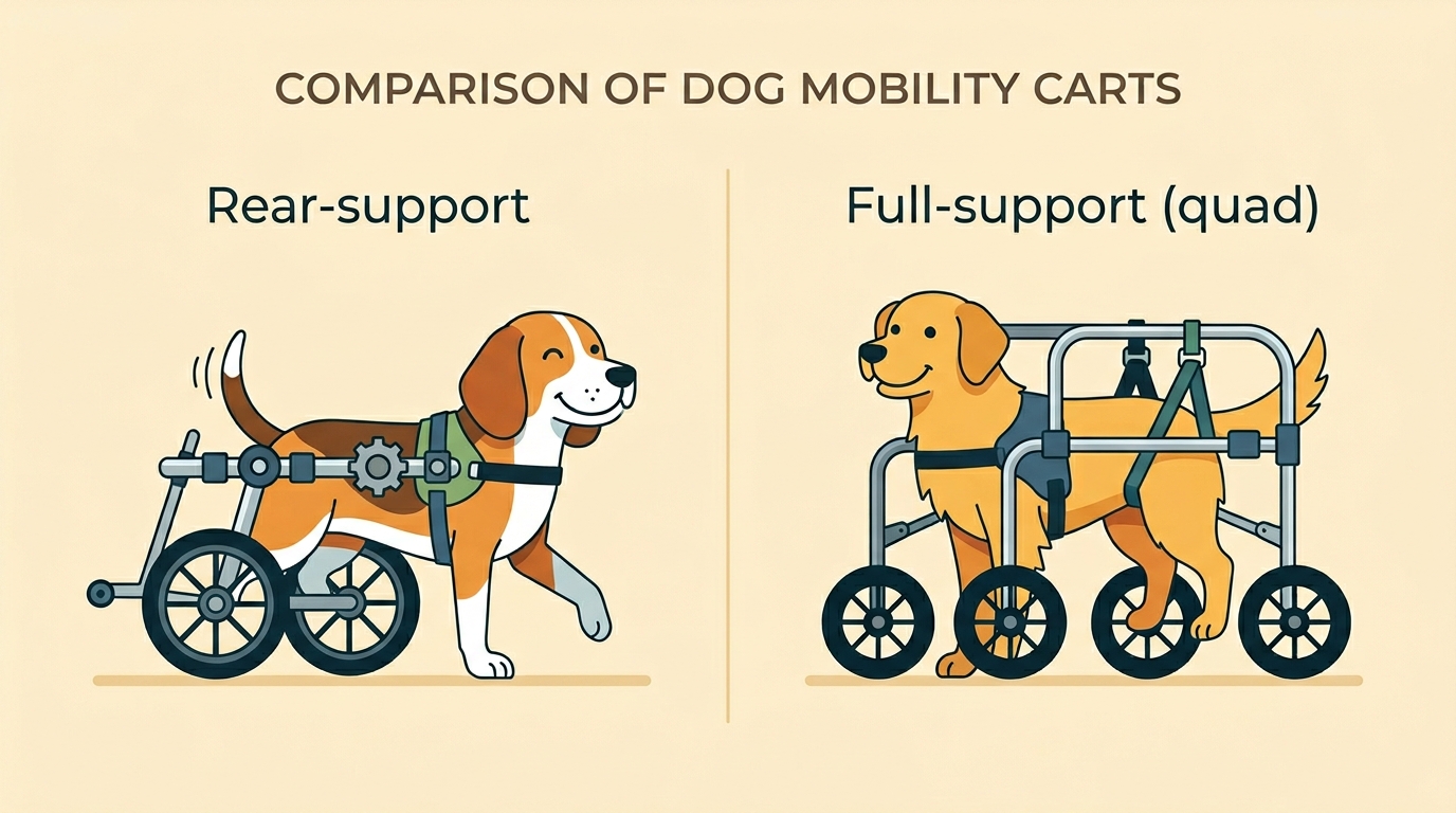 A rear-support versus full-support wheelchair comparison