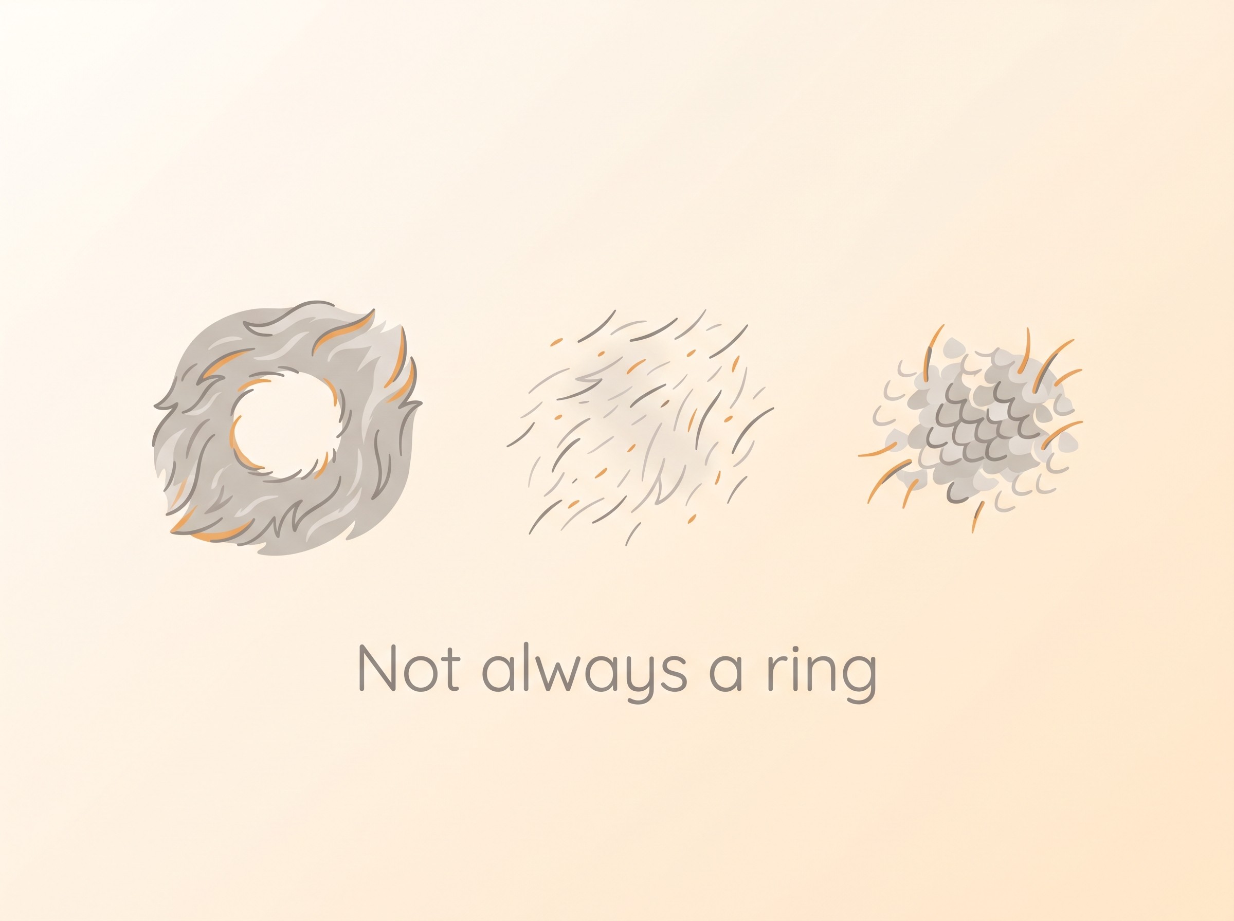 Ringworm does not always look like a ring